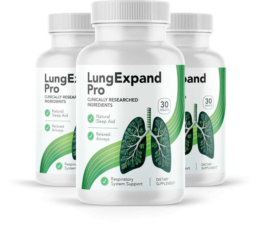 LungExpand Pro 90 day supply three bottles